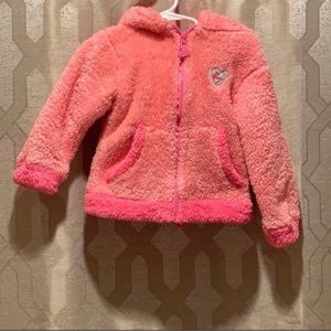 Toddler Girl Fluffy Sweater 2T